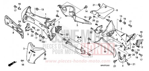 GAINE TUYAUX PRINCIPAUX/ PROTECTEUR DE JAMBE (2) ANF1257 de 2007